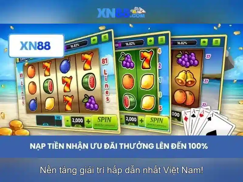 Trải nghiệm game slot tại XN88