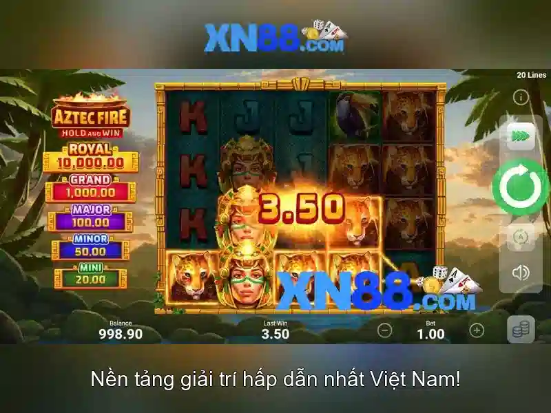 Kho Game Slot Đa Dạng Tại XN88
