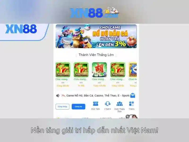 XN88 – Trang Chủ Slot Uy Tín Có Uy Tín Không 2026